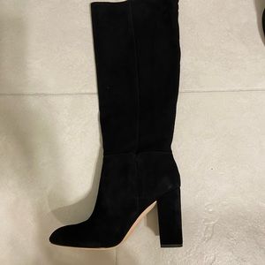 Boots Black suede J McLaughlin, Camilla, 9 1/2 New